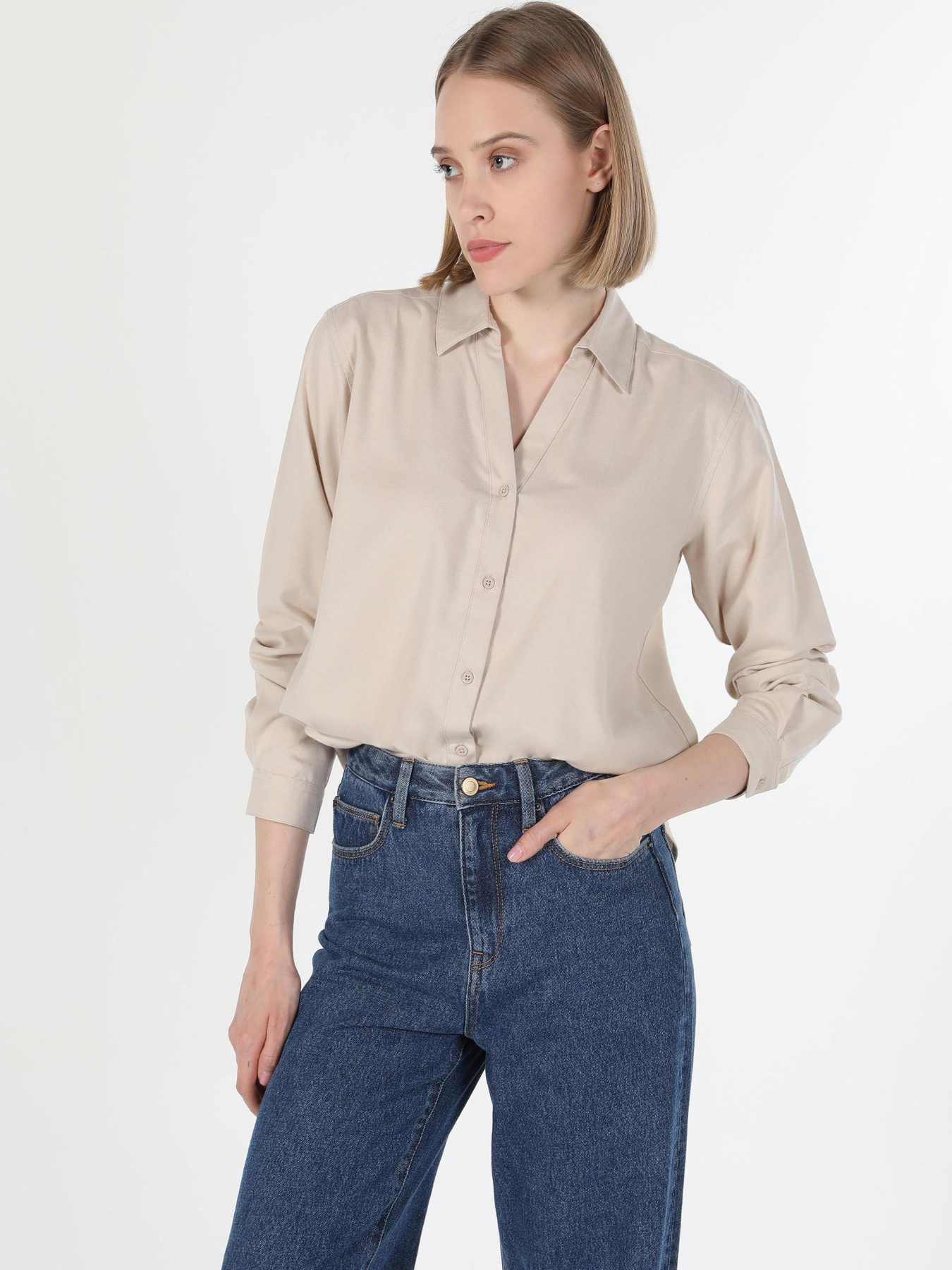 Рубашки Colin’s модель CL1060252_Q1.V1_BEI Фото