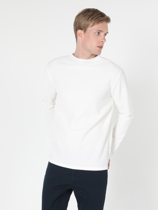 Кофты и свитера Colin’s модель CL1060115_Q1.V1_WHT Фото