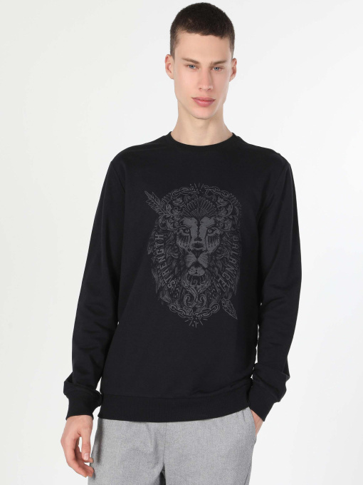 Кофты и свитера Colin’s модель CL1060119_Q1.V1_BLK Фото