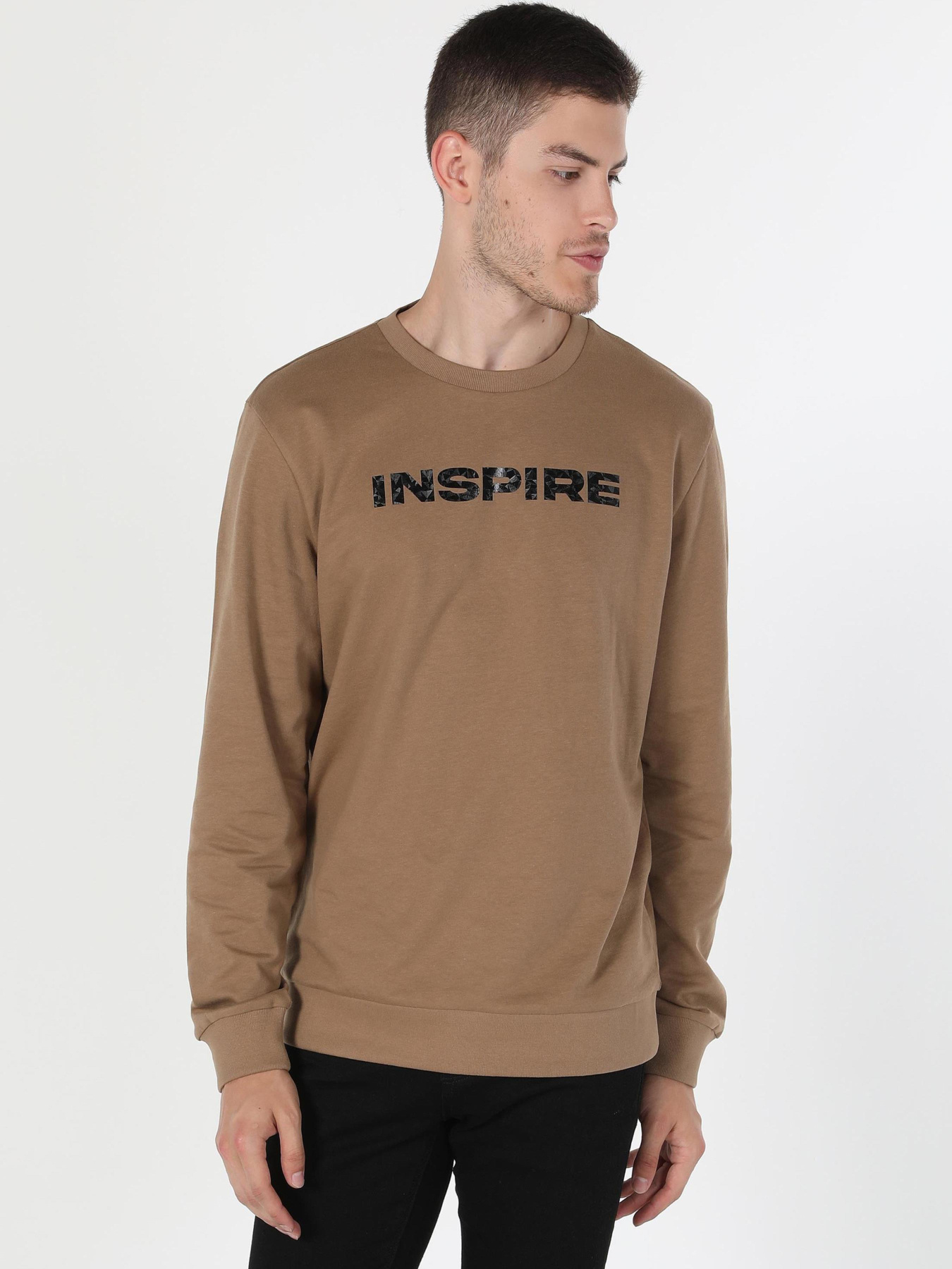 Кофты и свитера Colin’s модель CL1060125_Q1.V1_BEI Фото