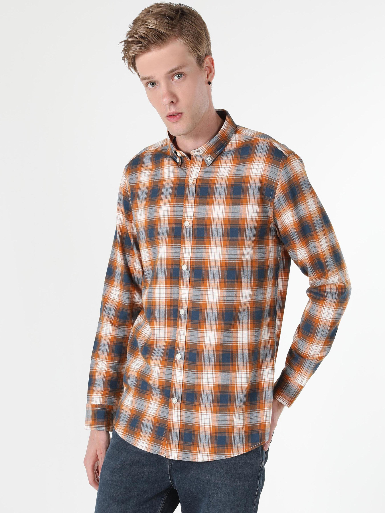 Сорочки Colin’s модель CL1059819_Q1.V1_YLS Фото