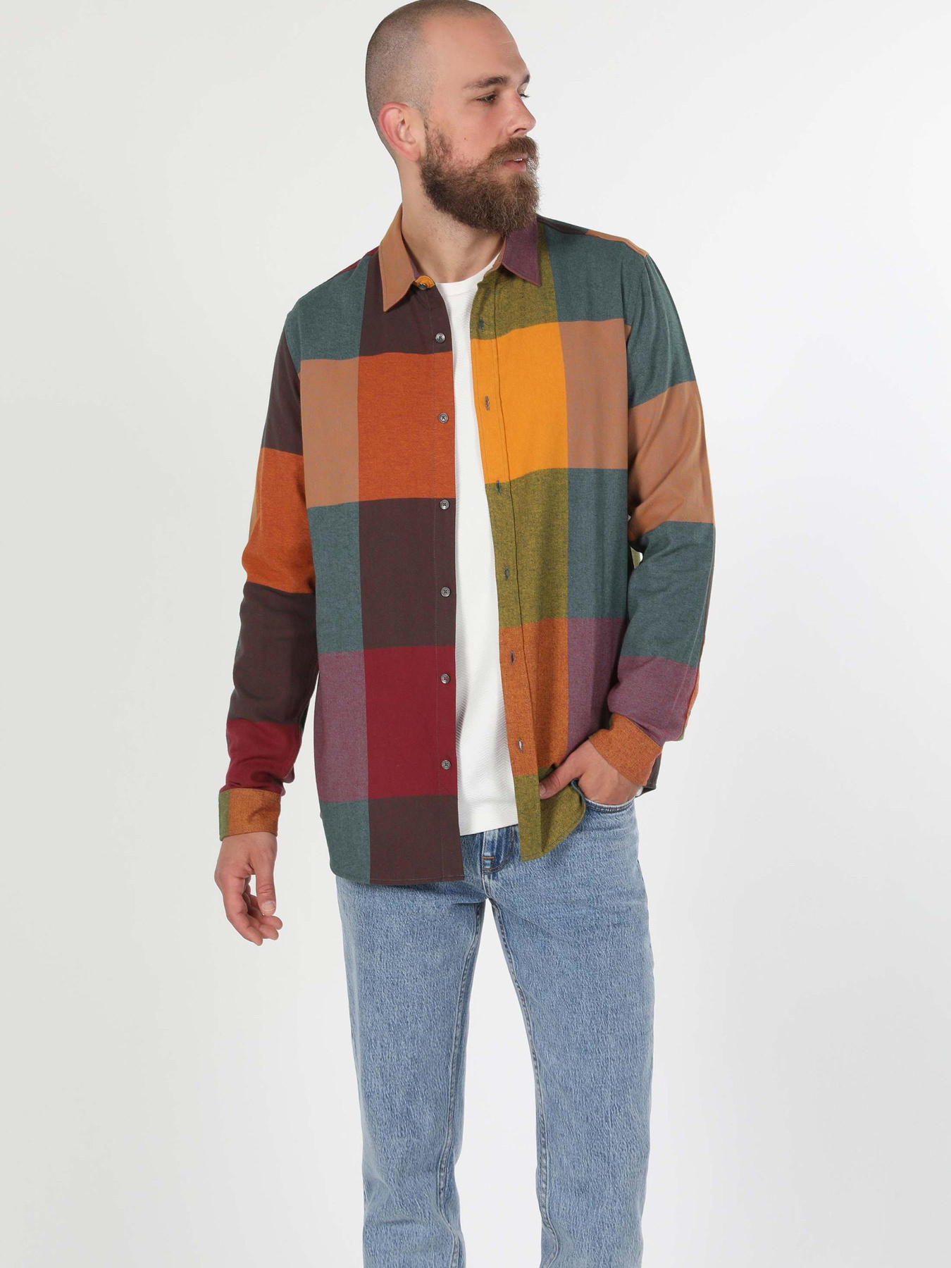 Сорочки Colin’s модель CL1059768_Q1.V1_COR Фото