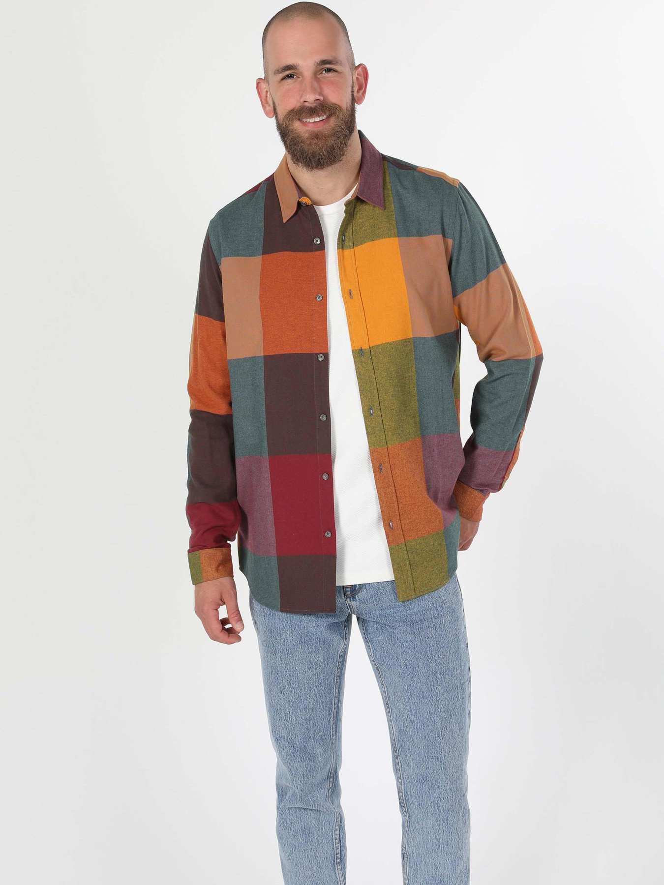 Рубашки Colin’s модель CL1059768_Q1.V1_COR Фото