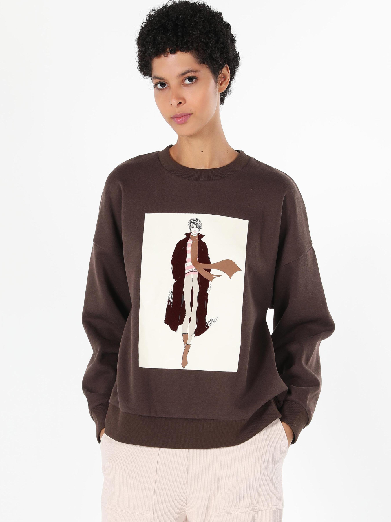 Худі та світшоти Colin’s модель CL1061081_Q1.V1_DBR Фото