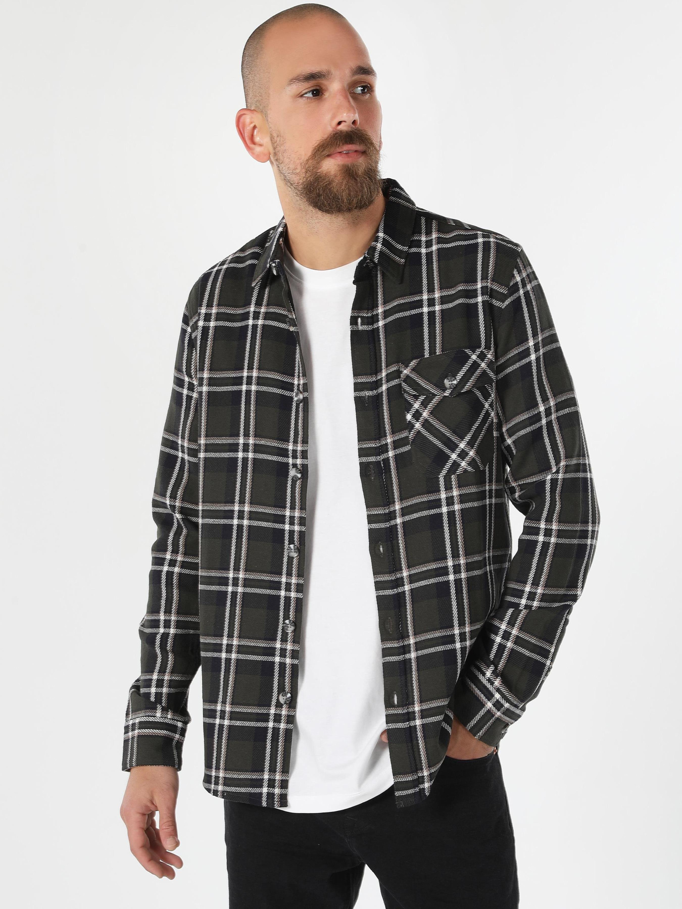 Рубашки Colin’s модель CL1061367_Q1.V1_KHA Фото