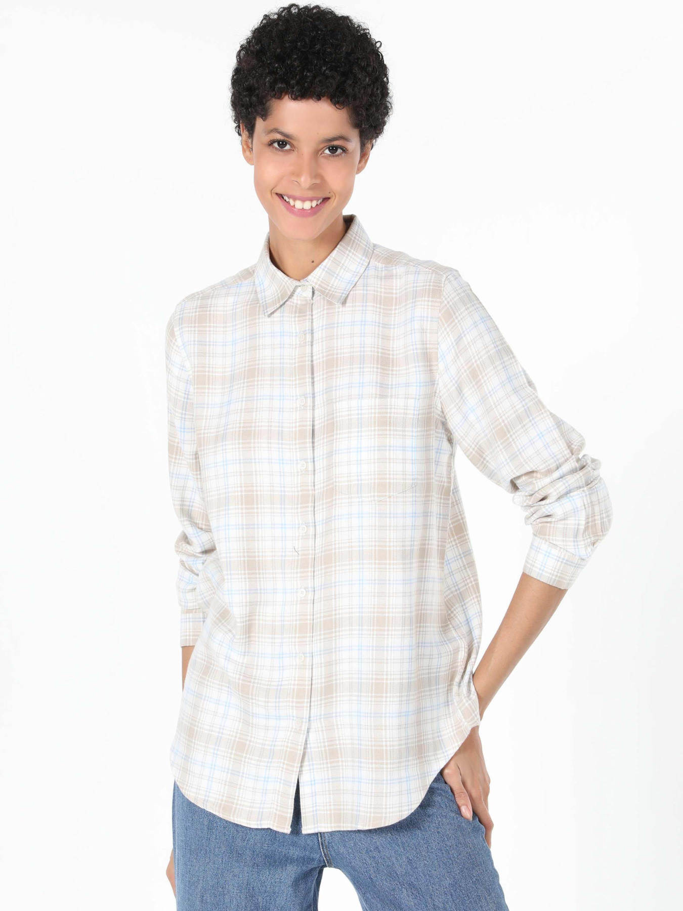 Рубашки Colin’s модель CL1061496_Q1.V1_BEI Фото