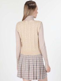 Кофты и свитера Colin’s модель CL1060686_Q1.V1_BEI Фото