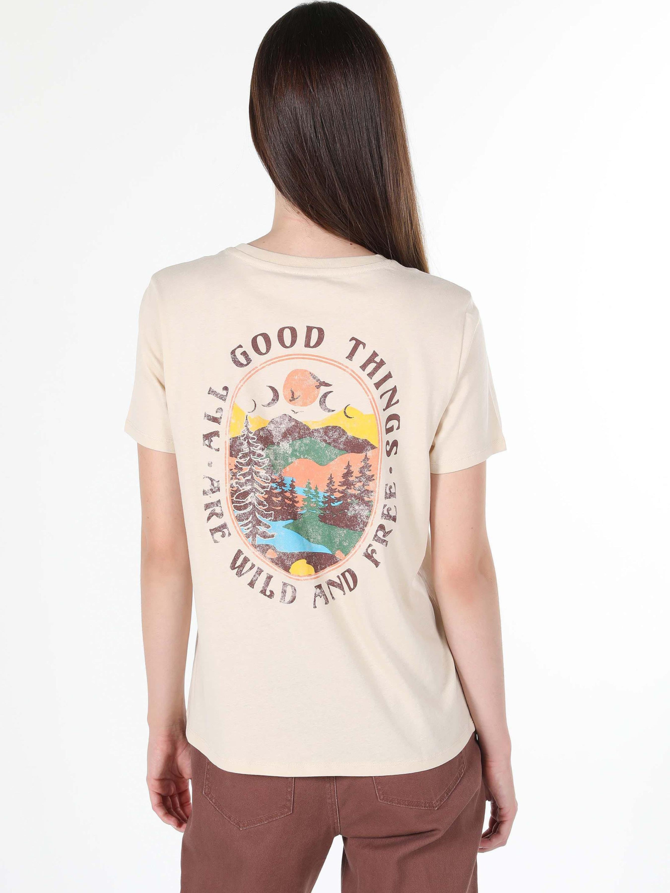 Футболки и поло Colin’s модель CL1060573_Q1.V1_BEI Фото