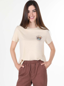 Футболки и поло Colin’s модель CL1060573_Q1.V1_BEI Фото