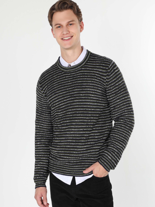 Кофты и свитера Colin’s модель CL1061129_Q1.V1_GRN Фото