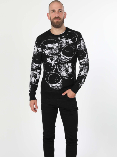 Кофти та светри Colin’s модель CL1060005_Q1.V1_BLK - фото