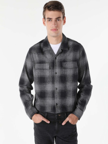 Рубашки Colin’s модель CL1049917_Q1.V1_BLK Рубашки Colin’s модель CL1049917_Q1.V1_BLK Фото