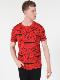 Футболки и поло Colin’s модель CL1060033_Q1.V1_RED Фото