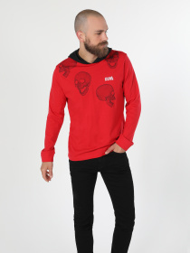 Кофты и свитера Colin’s модель CL1060476_Q1.V1_RED Фото