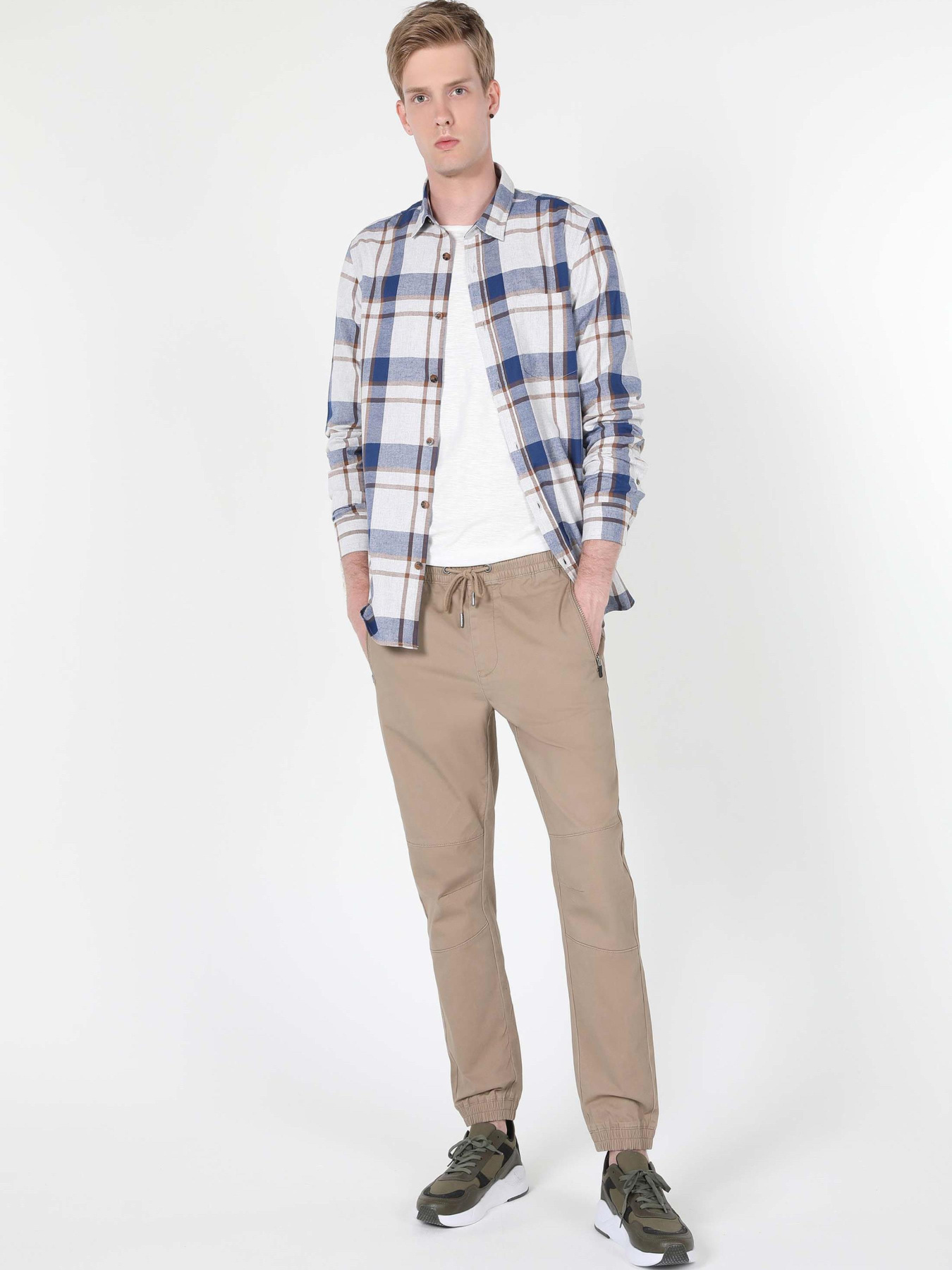 Брюки Colin’s модель CL1060060_Q1.V1_BEI Фото