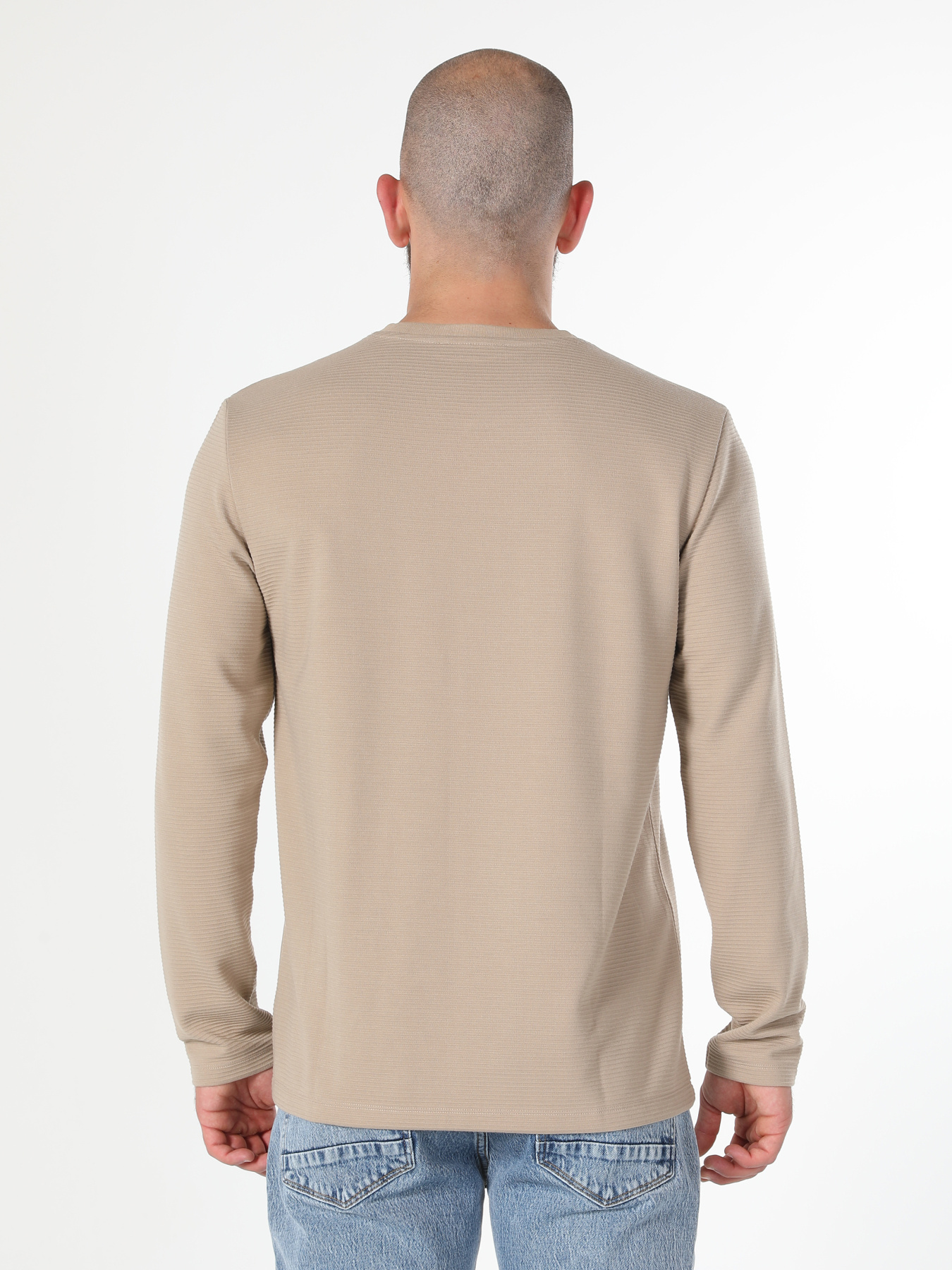 Худи и свитшоты Colin’s модель CL1060211_Q1.V1_BEI Фото