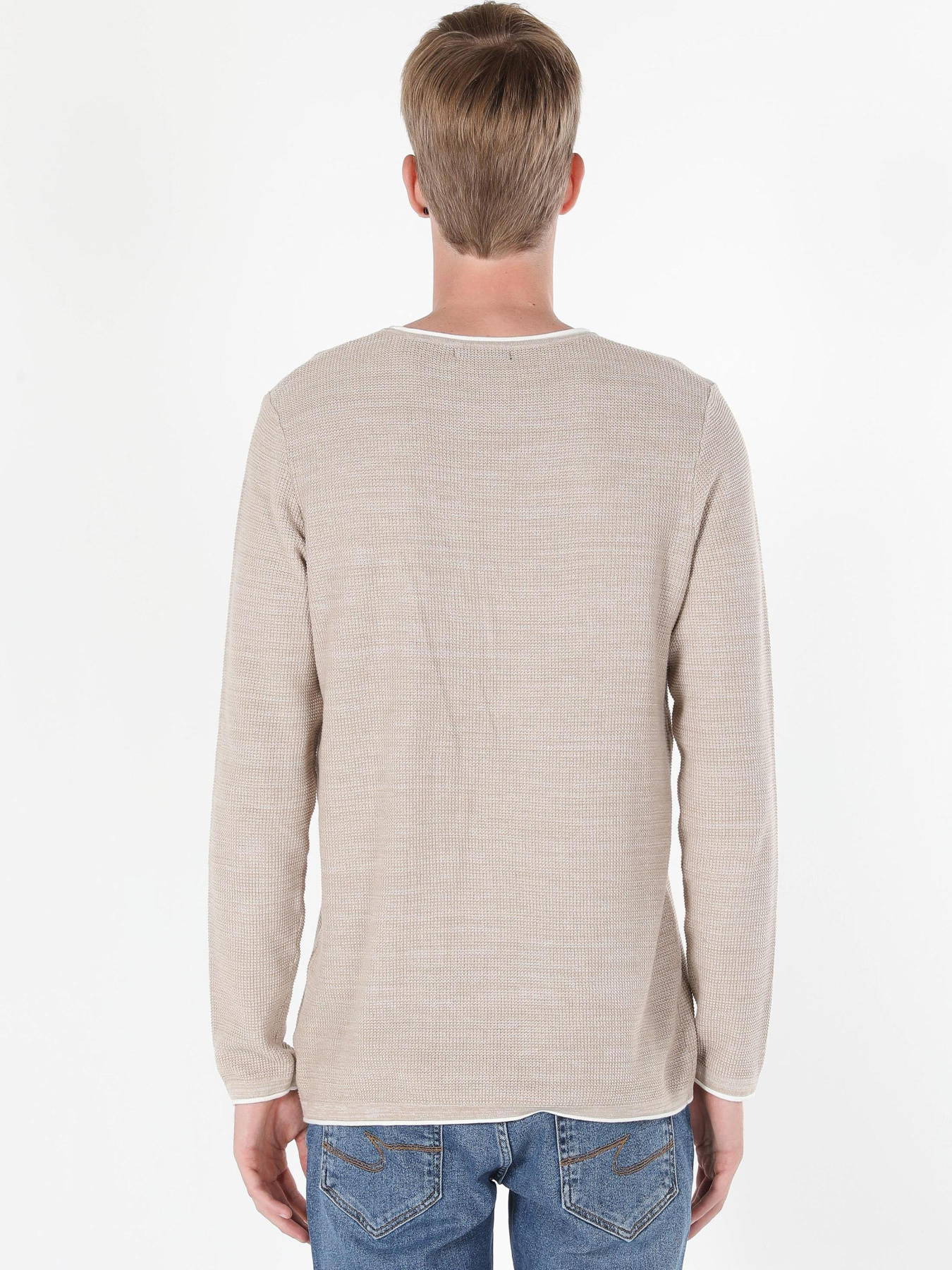 Кофты и свитера Colin’s модель CL1056038_Q1.V1_BEI Фото