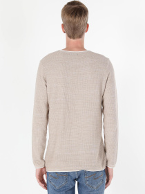 Кофты и свитера Colin’s модель CL1056038_Q1.V1_BEI Фото