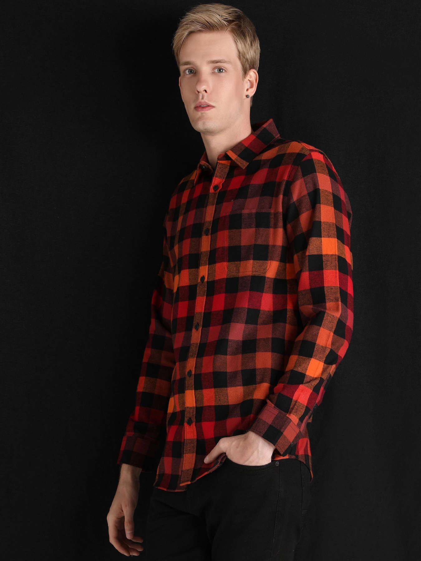 Рубашки Colin’s модель CL1059639_Q1.V1_RED Фото