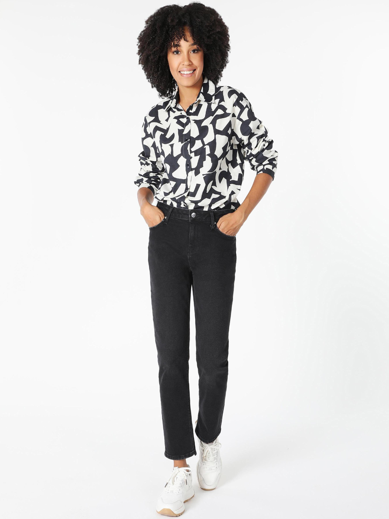 Рубашки Colin’s модель CL1061051_Q1.V1_BLK Фото