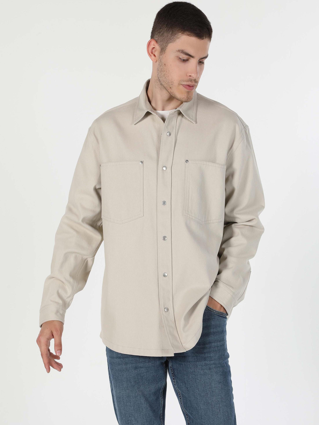 Рубашки Colin’s модель CL1059808_Q1.V1_BEI Фото