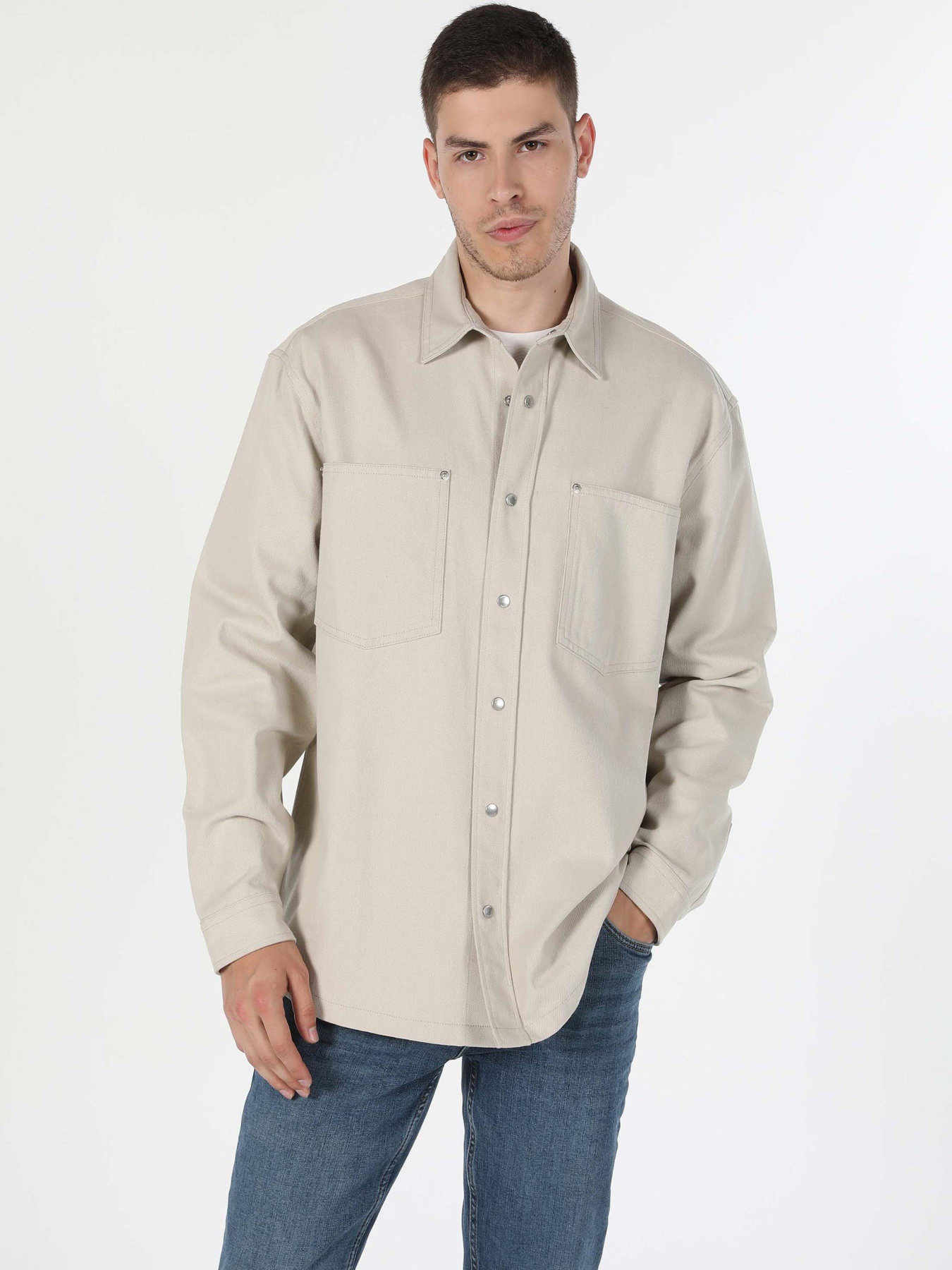 Рубашки Colin’s модель CL1059808_Q1.V1_BEI Фото