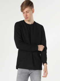 Кофты и свитера Colin’s модель CL1062460_Q1.V1_BLK Фото