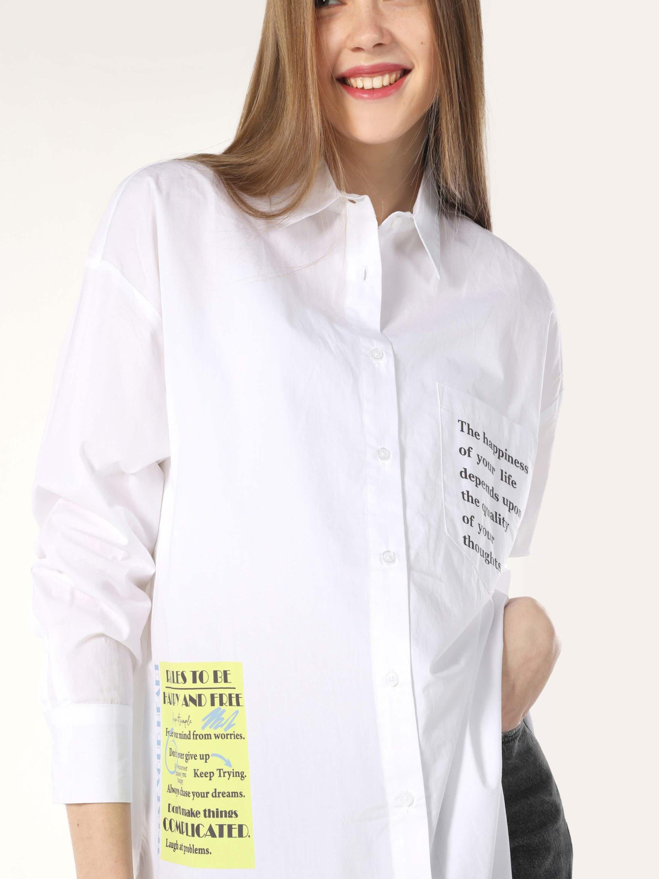 Сорочки Colin’s модель CL1062470_Q1.V1_WHT Фото