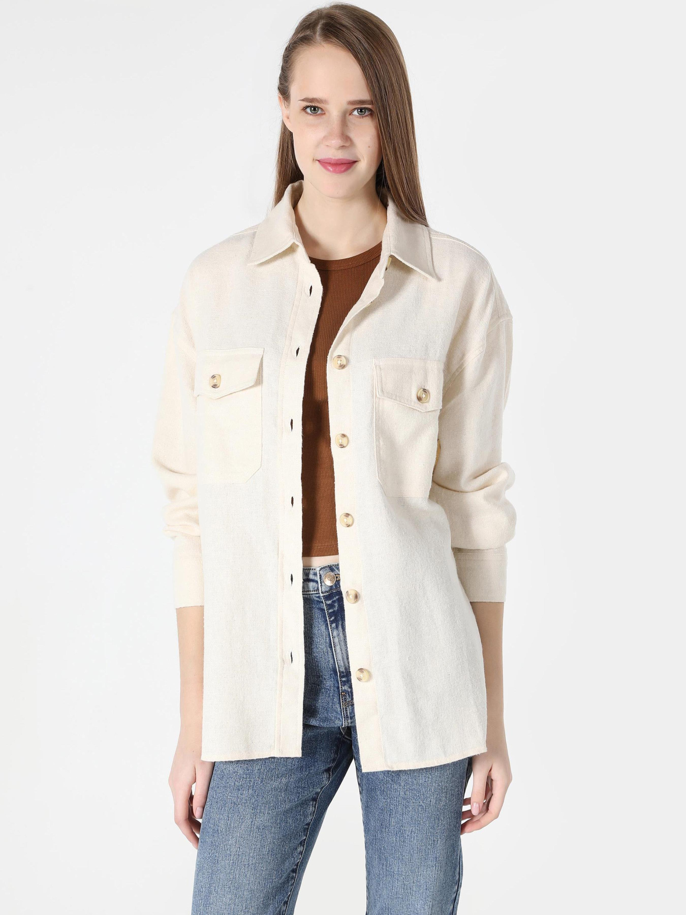 Сорочки Colin’s модель CL1061865_Q1.V1_ECR Фото