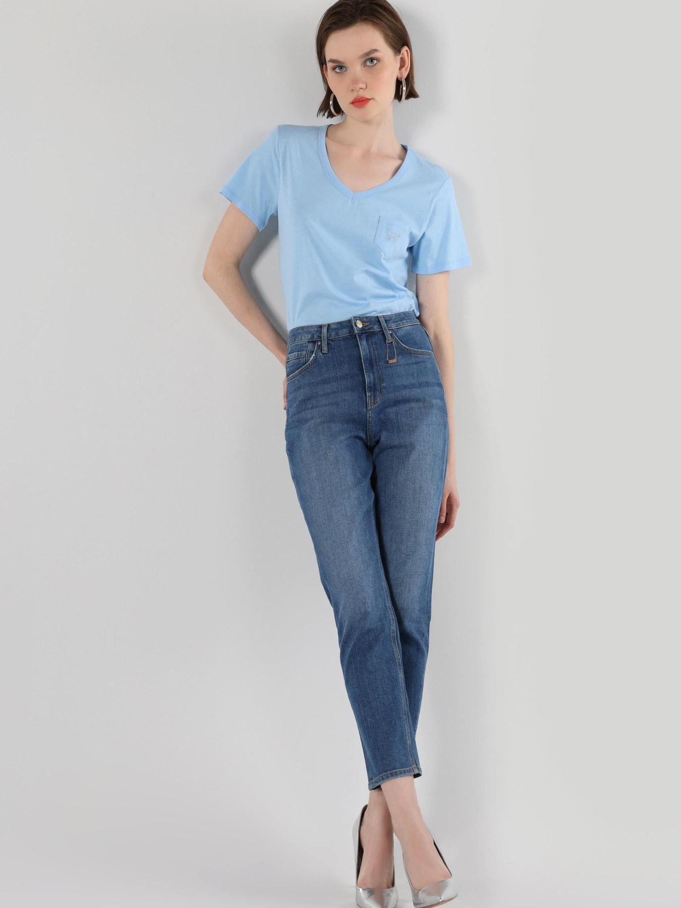 Скинни джинсы Colin’s модель CL1063491_Q1.V1_DN41382 Фото