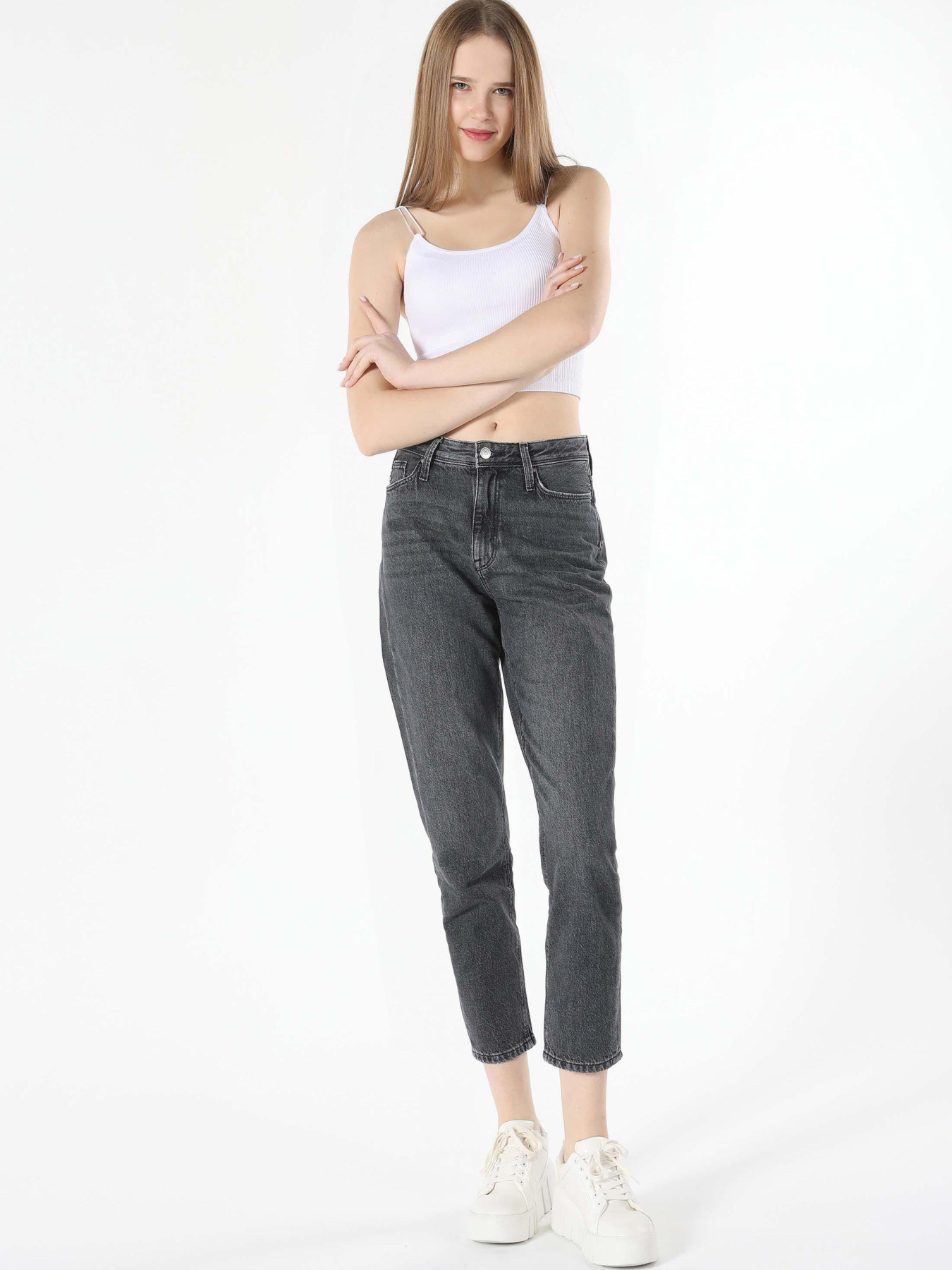 Джинсы мом Colin’s модель CL1063502_Q1.V1_DN42508 Фото