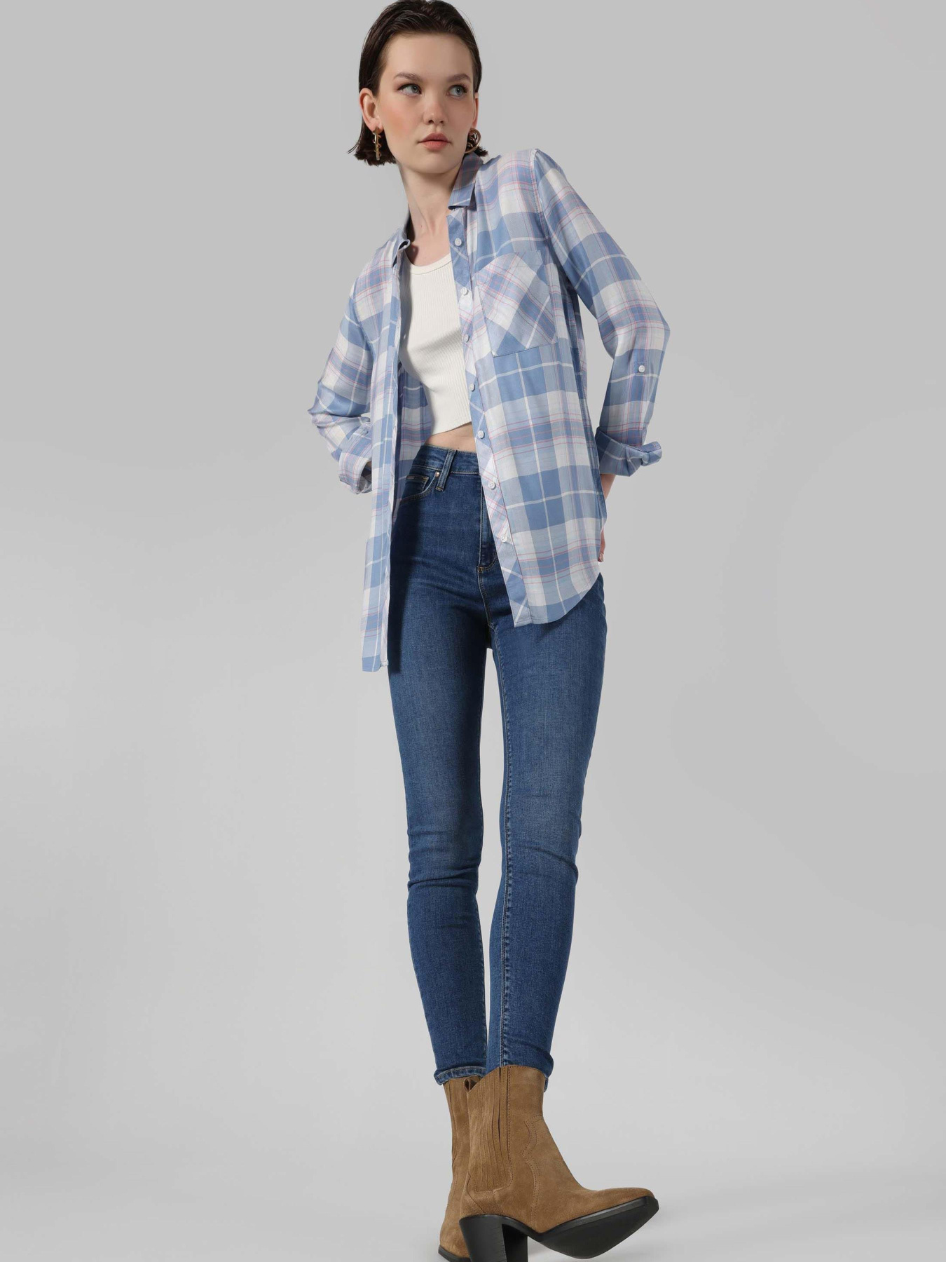 Рубашки Colin’s модель CL1063174_Q1.V1_BLE Фото