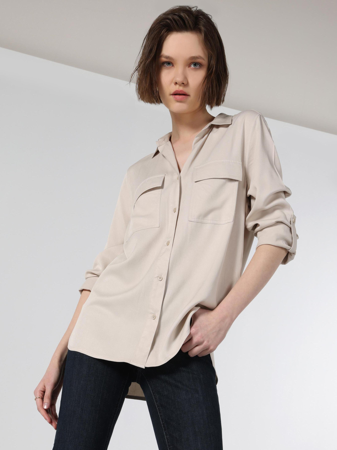 Рубашки Colin’s модель CL1053348_Q1.V1_BEI Фото