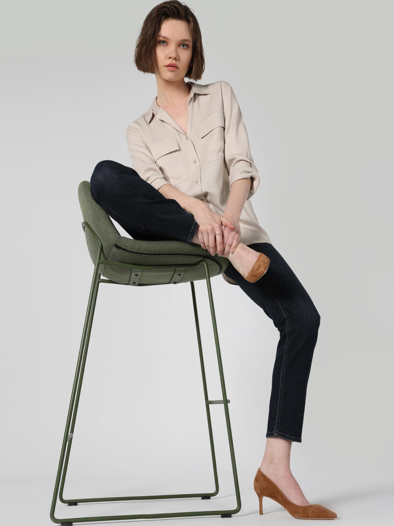 Рубашки Colin’s модель CL1053348_Q1.V1_BEI Фото