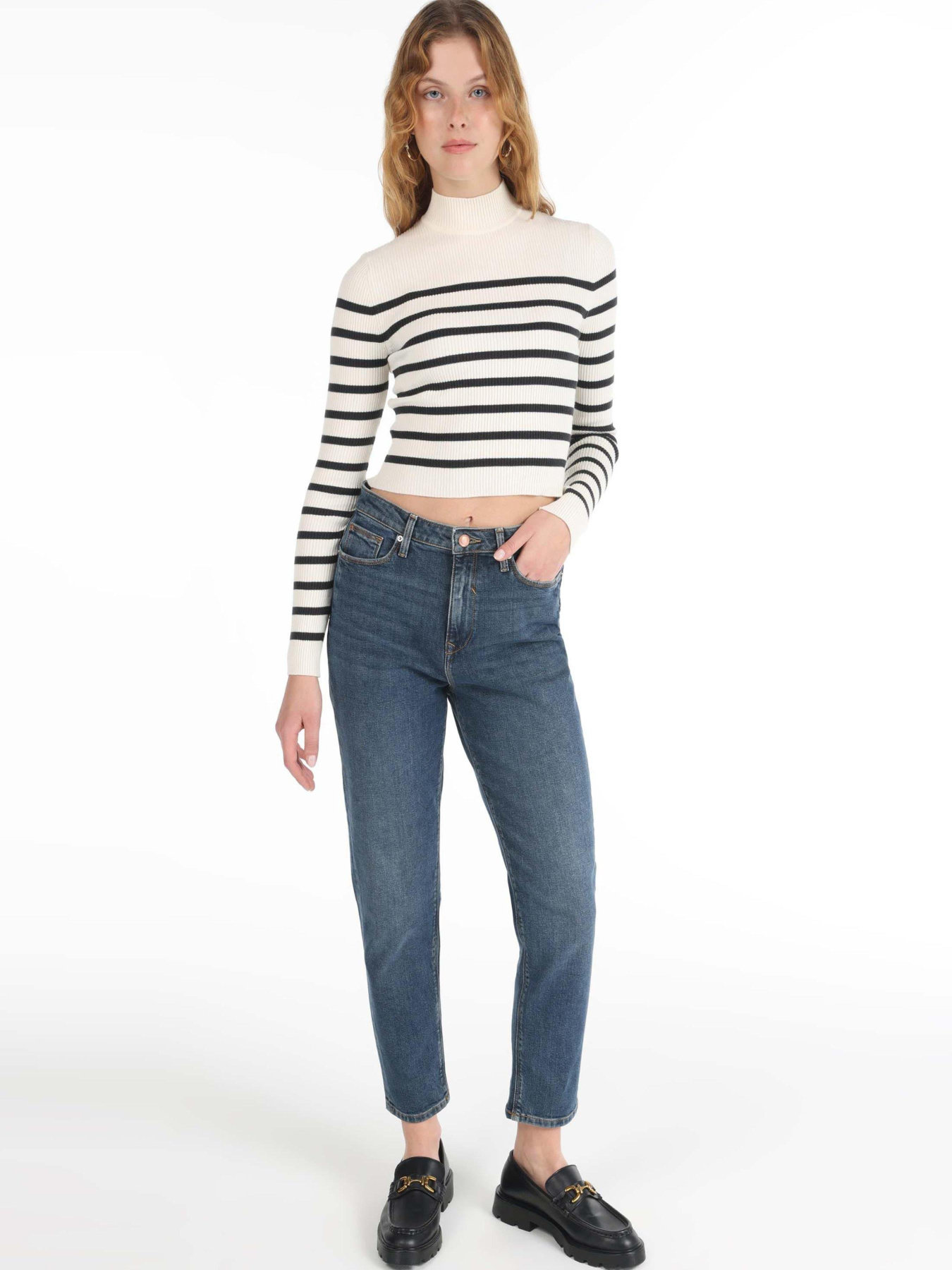 Джинси мом Colin’s модель CL1065444_Q1.V1_DN42876 Фото