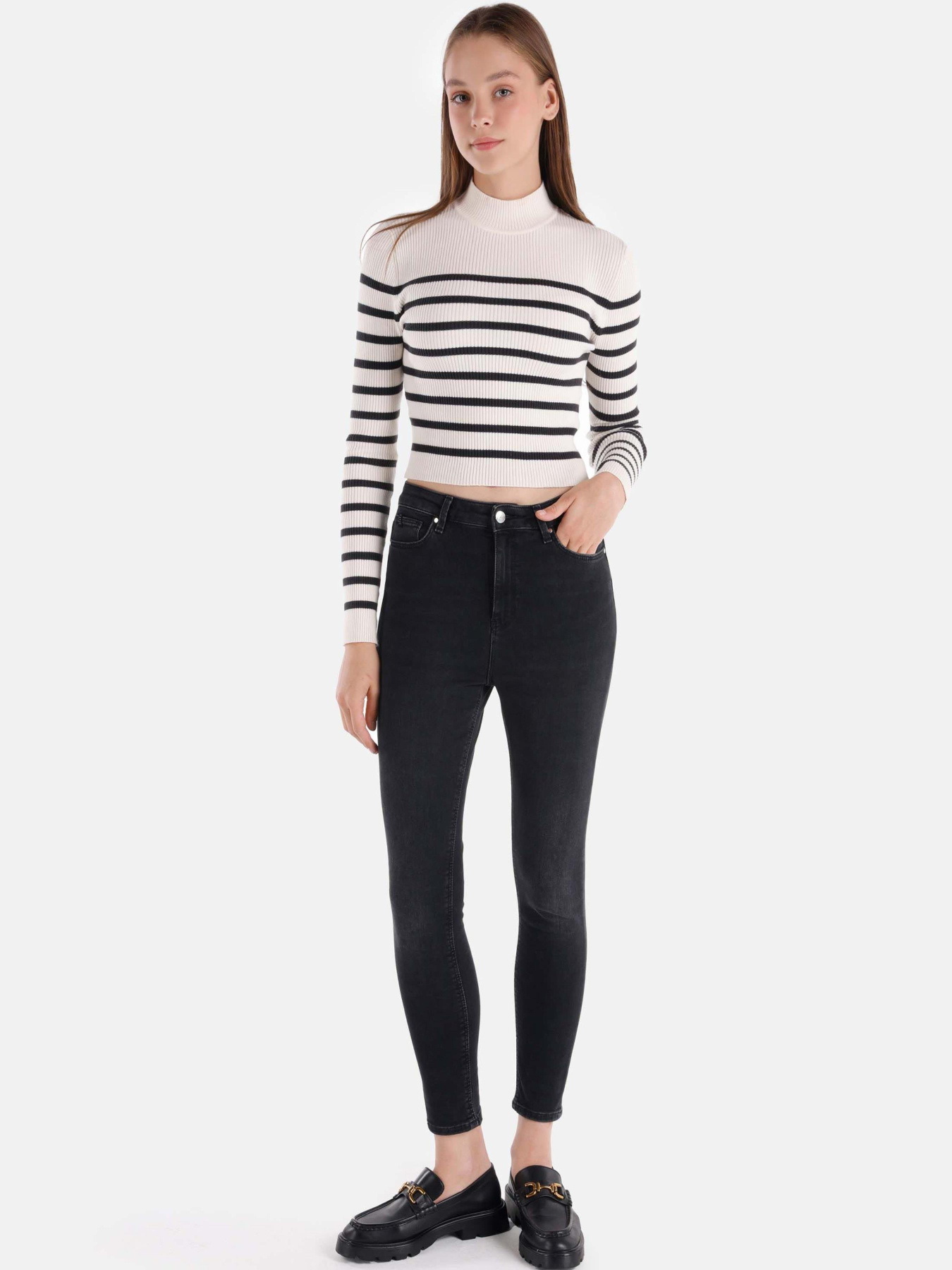 Скинни джинсы Colin’s модель CL1065322_Q1.V1_DN42854 Фото