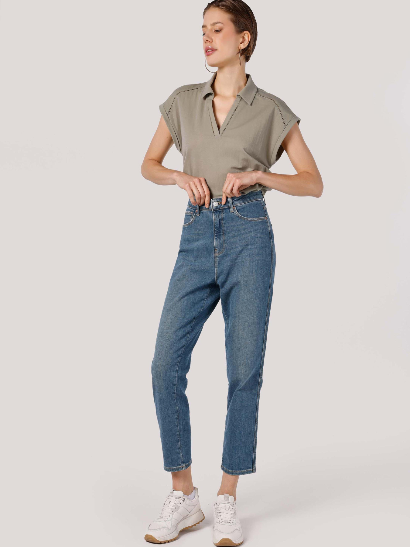 Джинсы мом Colin’s модель CL1064389_Q1.V1_DN00990 Фото