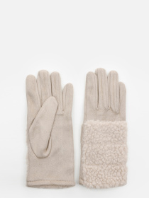 Перчатки и варежки Colin’s модель CL1066183_Q1.V1_BEI Фото