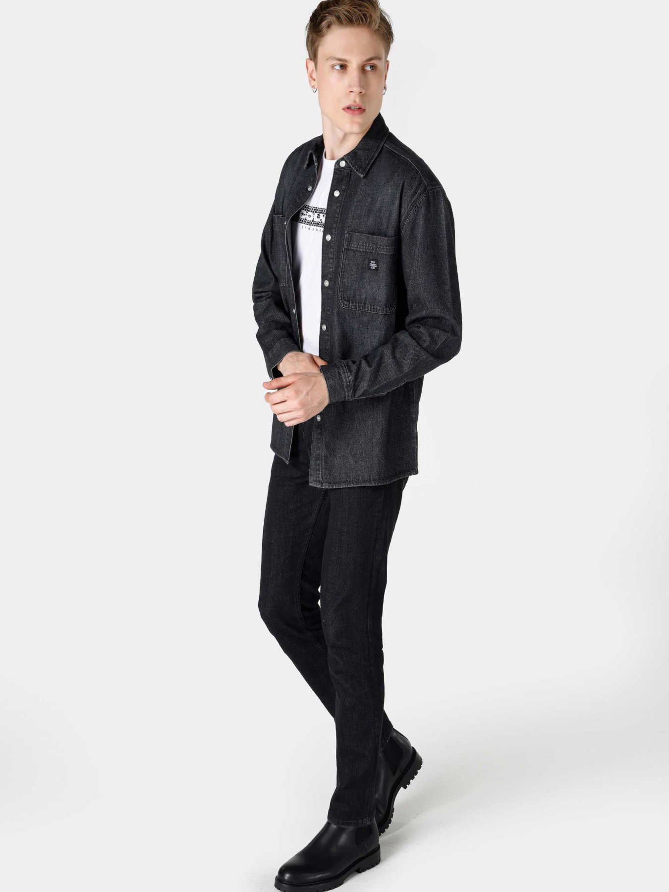 Рубашки Colin’s модель CL1065471_Q1.V1_DN00858 Фото