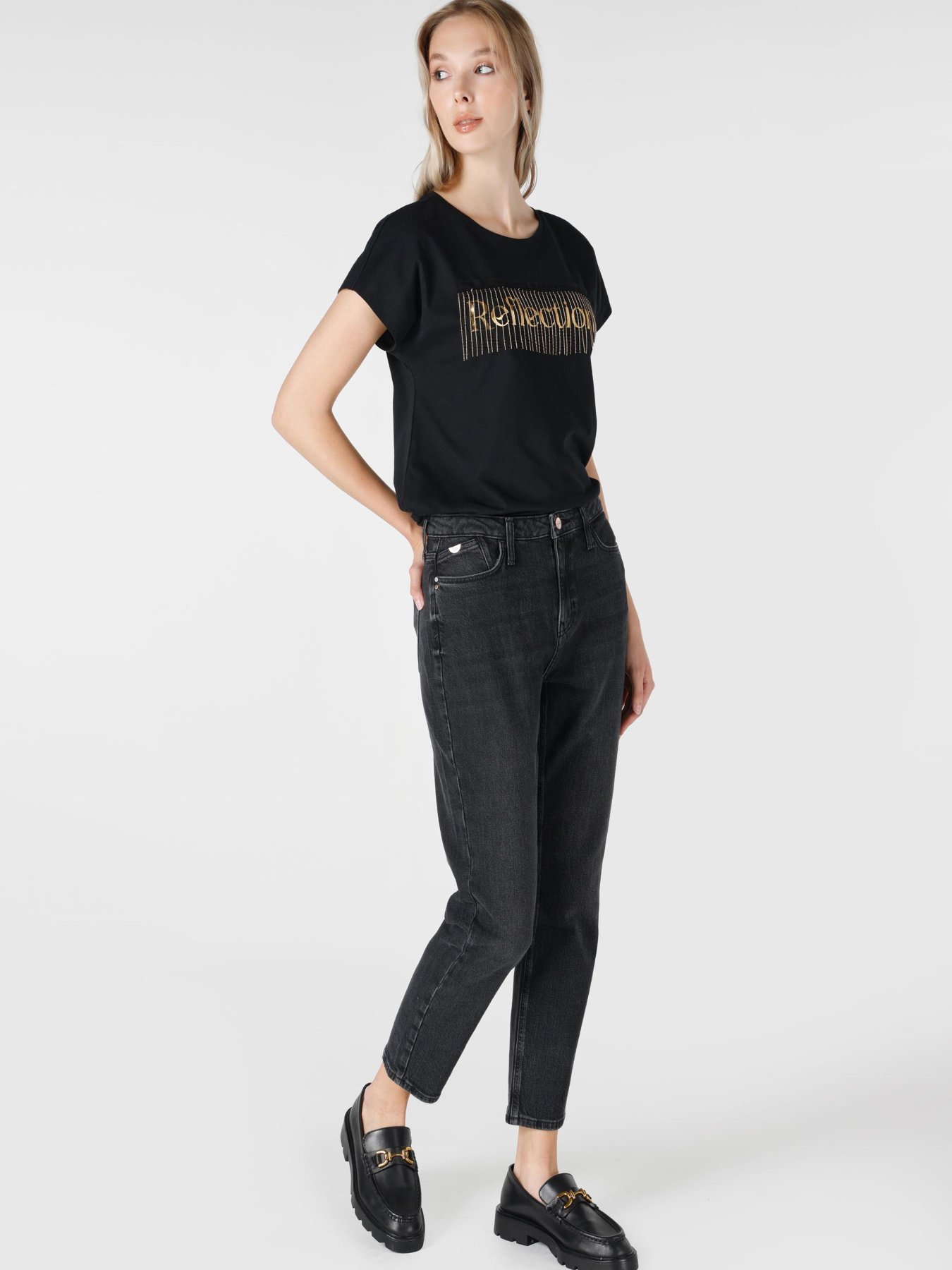 Джинсы мом Colin’s модель CL1065453_Q1.V1_DN02817 Фото