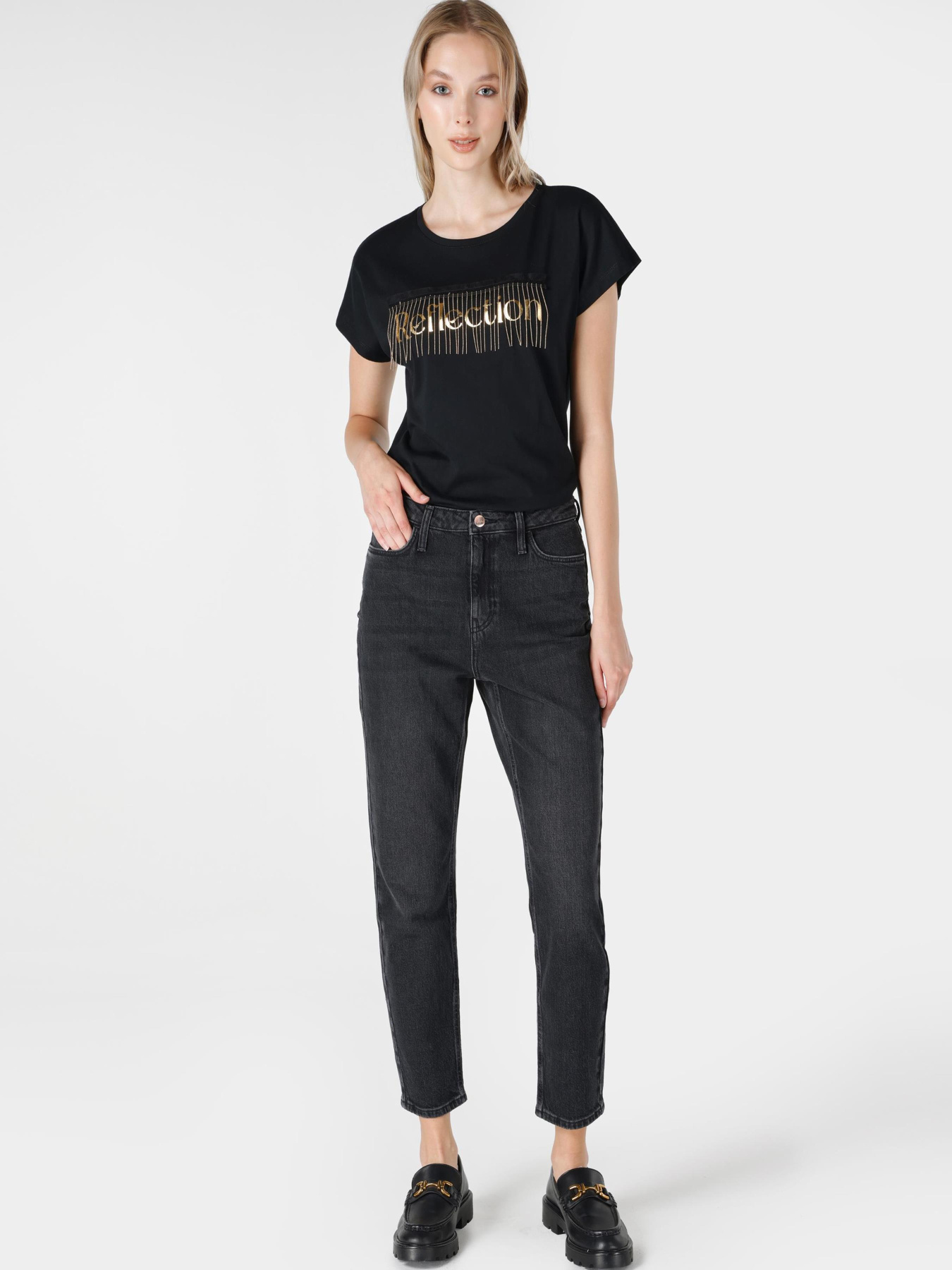 Джинсы мом Colin’s модель CL1065453_Q1.V1_DN02817 Фото