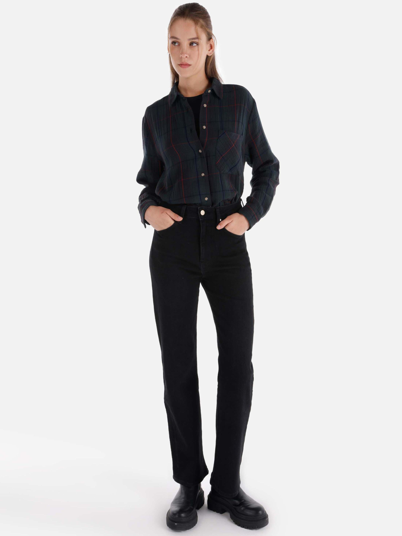 Прямые джинсы Colin’s модель CL1066538_Q1.V1_DN43055 Фото