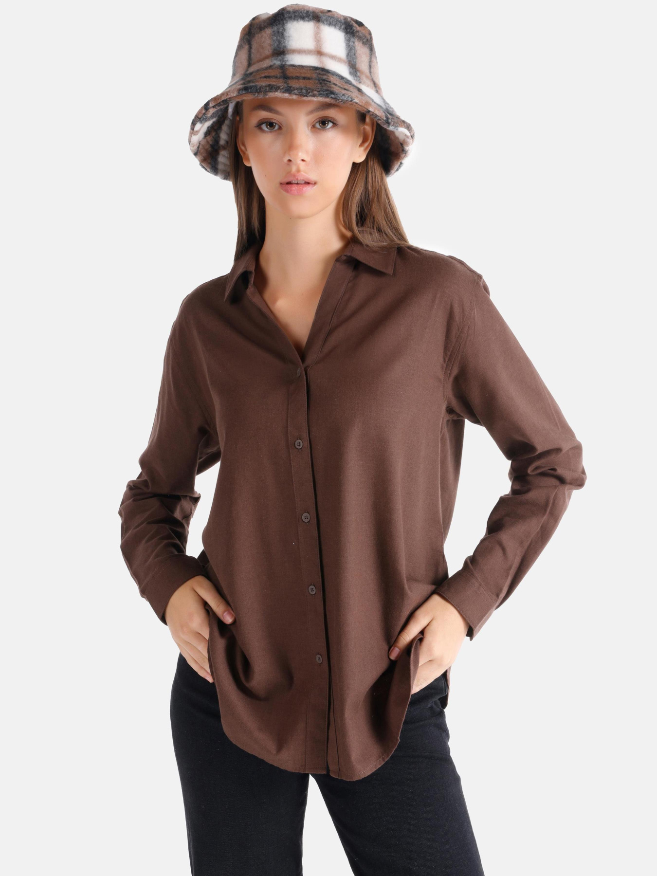 Сорочки Colin’s модель CL1060252_Q1.V1_BRW Фото