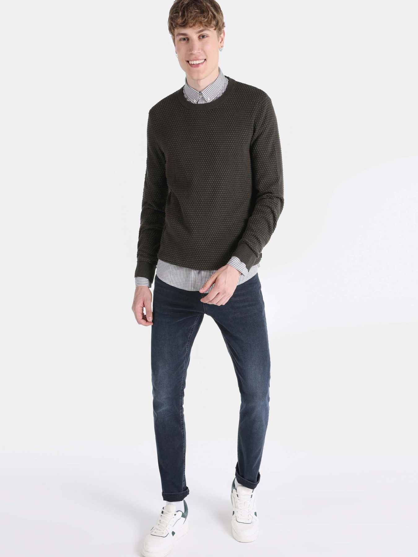 Кофты и свитера Colin’s модель CL1065803_Q1.V1_KHA Фото