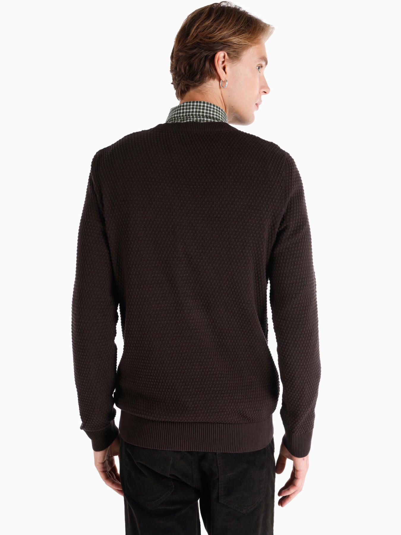 Кофти та светри Colin’s модель CL1065803_Q1.V1_BRW Фото