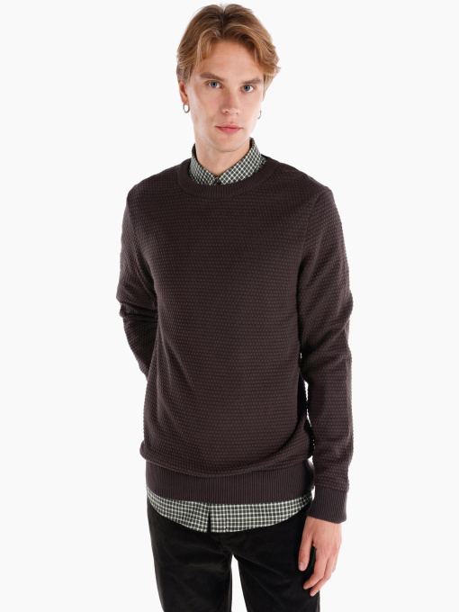 Кофты и свитера Colin’s модель CL1065803_Q1.V1_BRW Фото