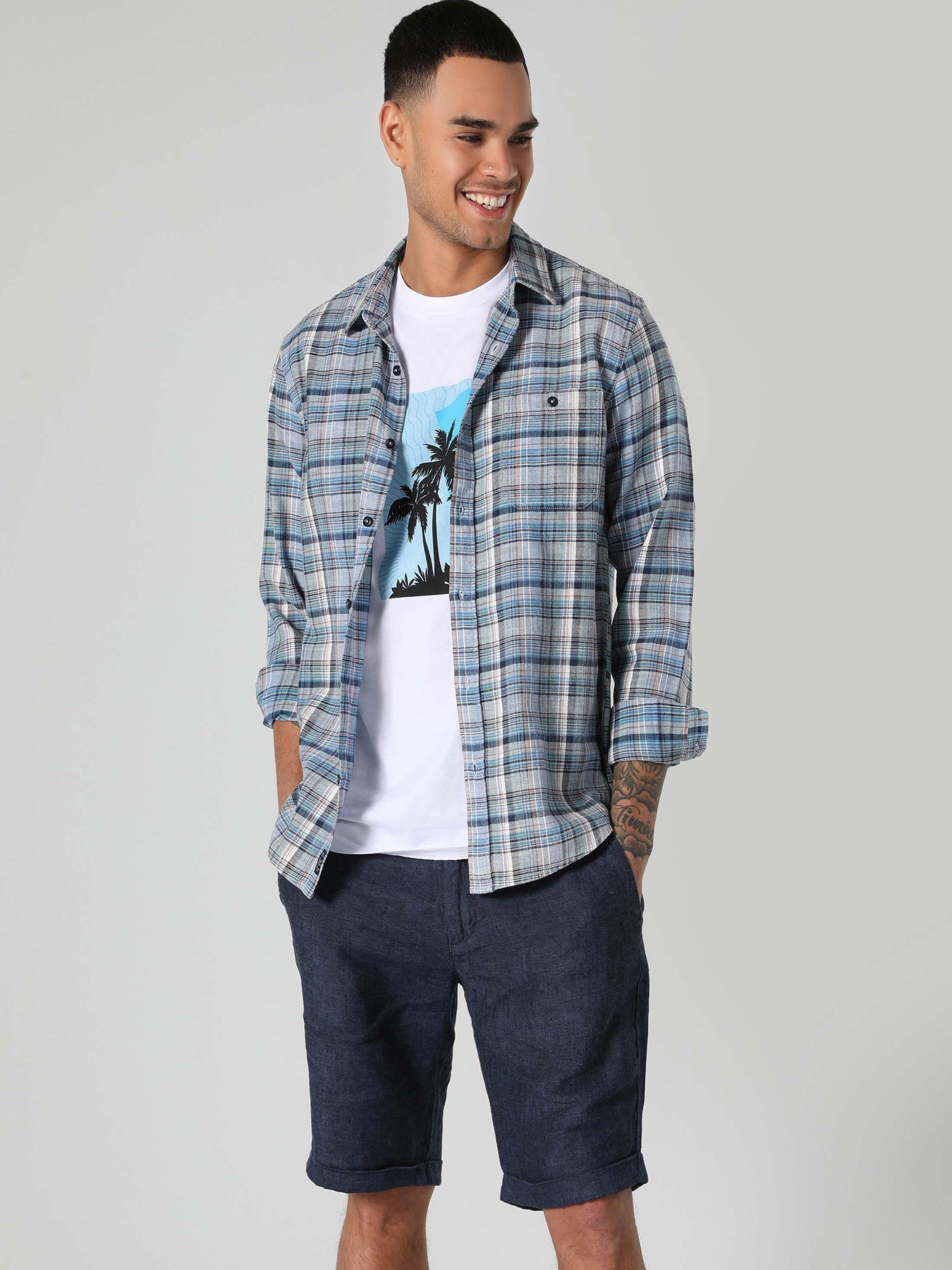 Рубашки Colin’s модель CL1059751_Q1.V1_LBL Рубашки Colin’s модель CL1059751_Q1.V1_LBL Фото