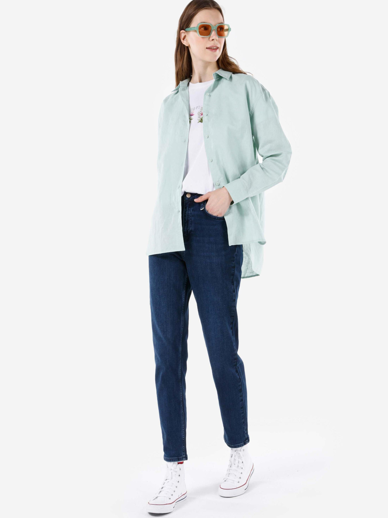 Джинси мом Colin’s модель CL1067220_Q1.V1_DN02157 Фото