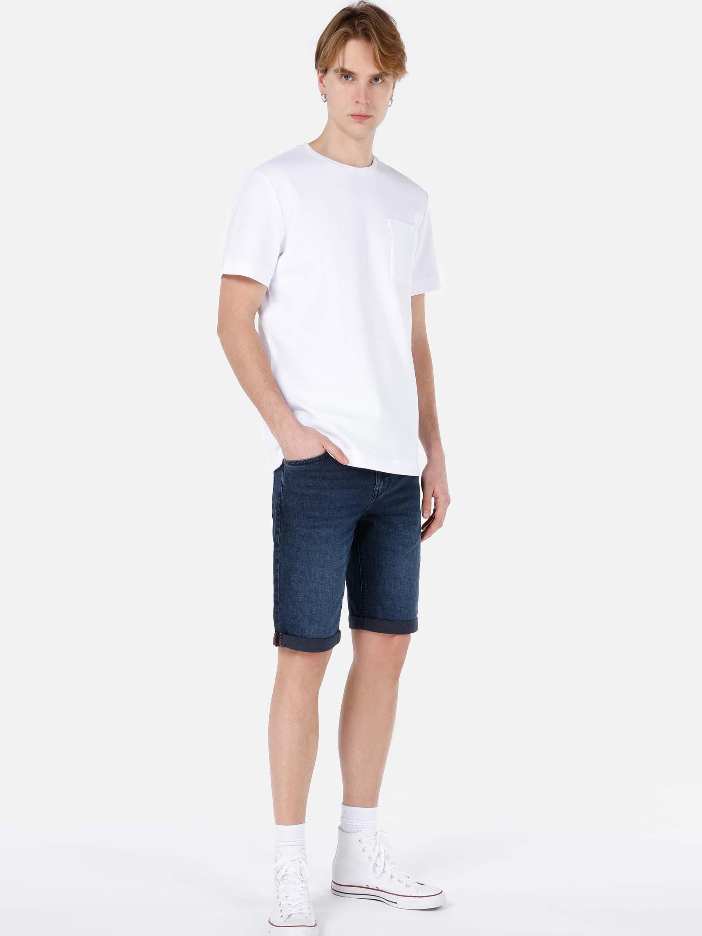 Чоловічі Шорти Colin’s  (CL1070536_Q1.V1_DN08913) колір джинс, матеріал комбінований верх