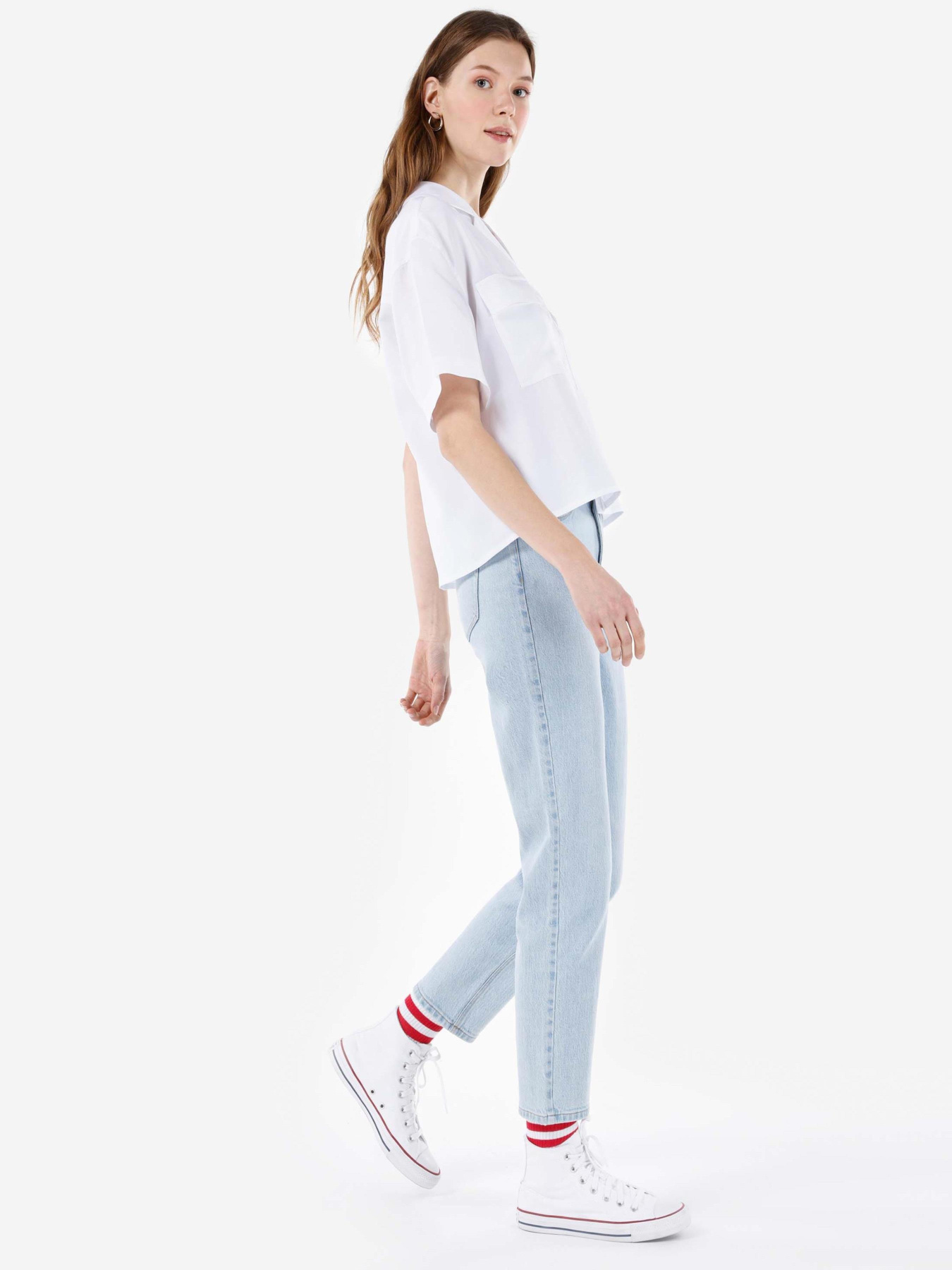 Джинсы мом Colin’s модель CL1069225_Q1.V1_DN41934 Фото